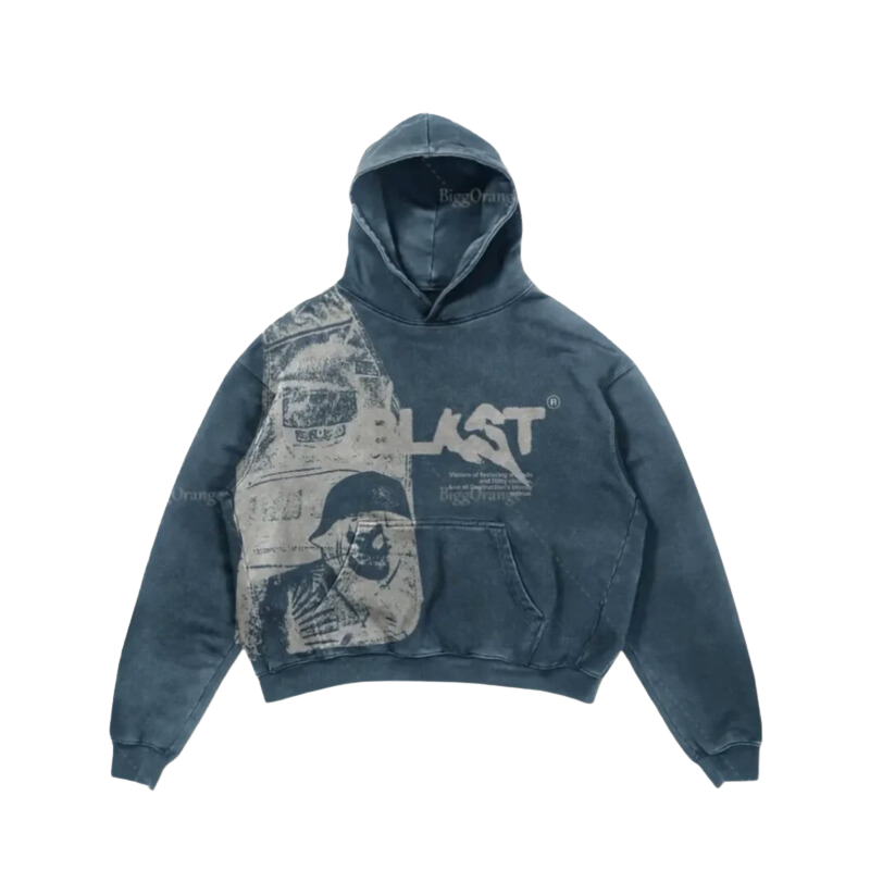 Oversized Y2K Streetwear Hoodie | Blast