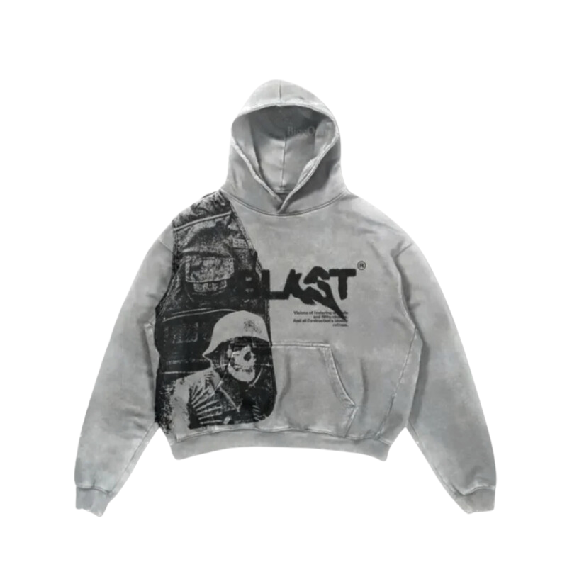 Oversized Y2K Streetwear Hoodie | Blast