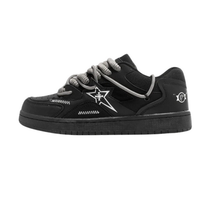 Y2K Urban Street Chunky Lace Sneakers