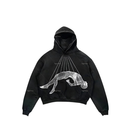 Oversized Graphic Streetwear Hoodies