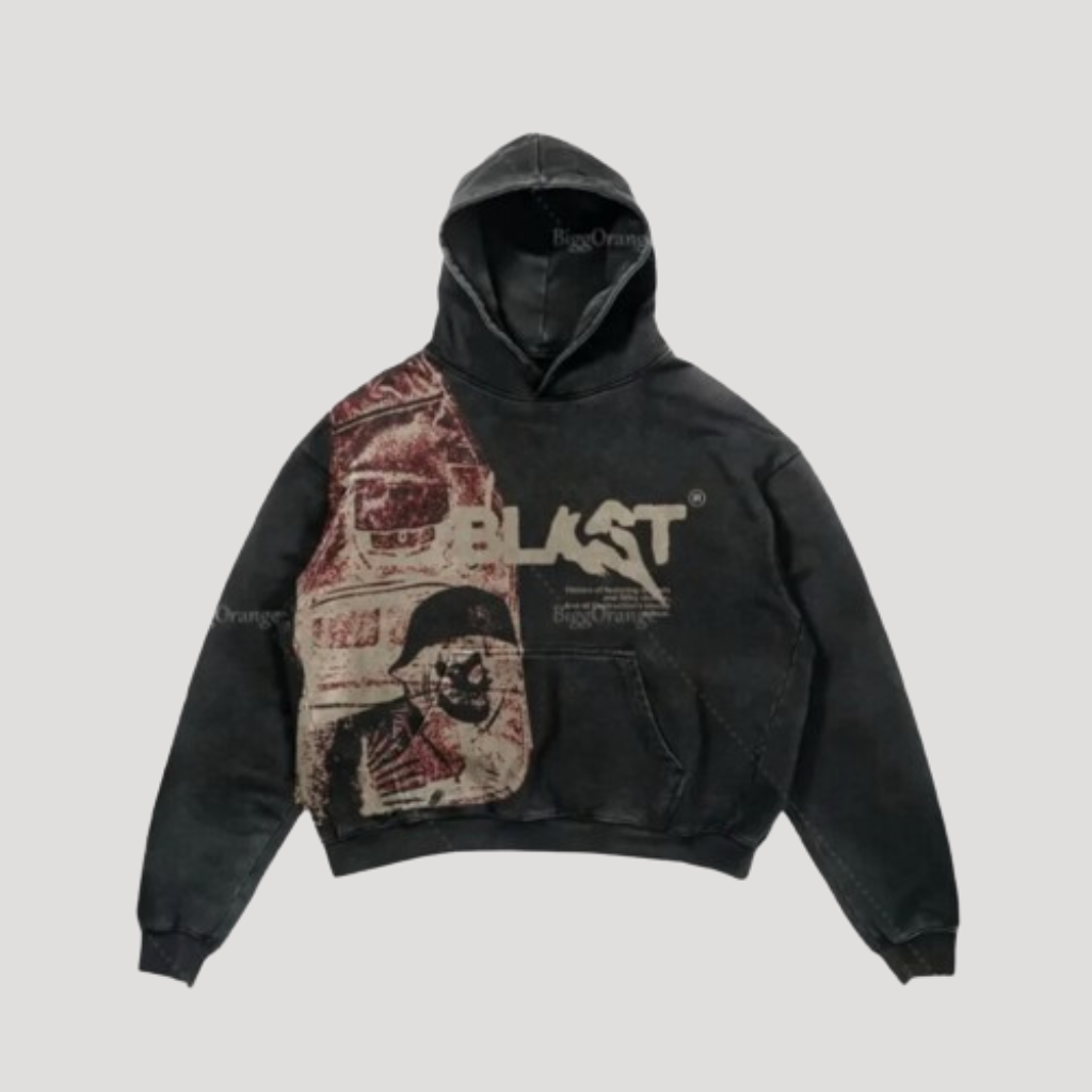 Oversized Y2K Streetwear Hoodie | Blast