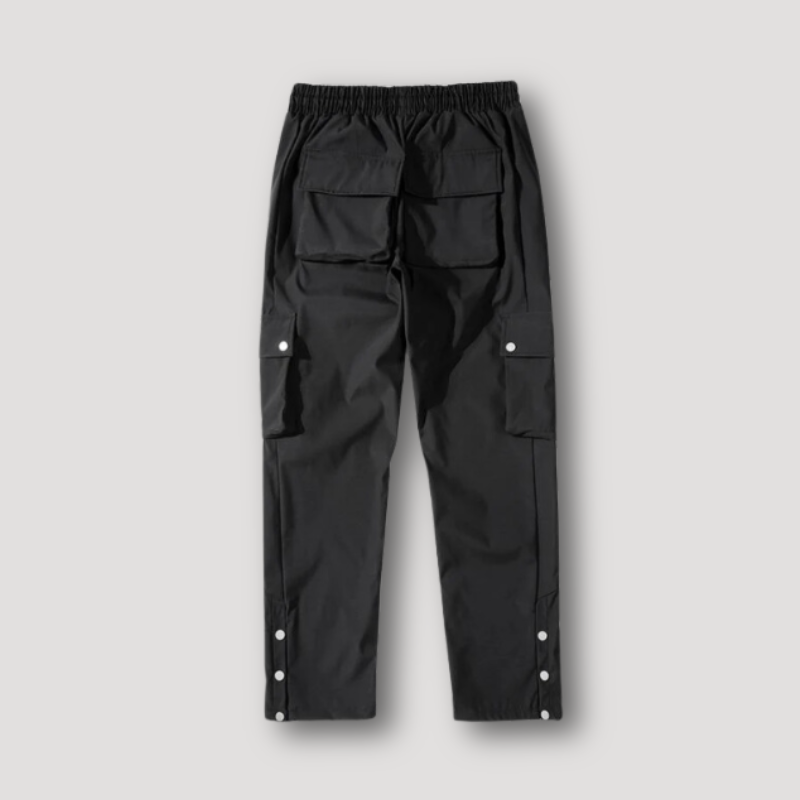 Sporty Straight Leg Lightweight Loose Fit Cargo Pants