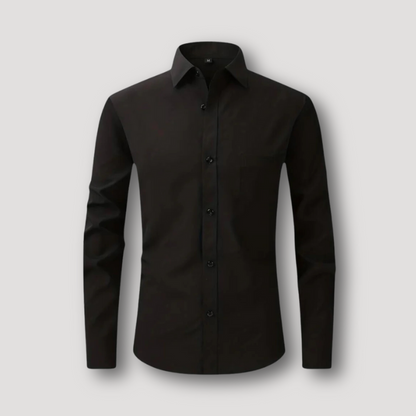 Business Casual Slim Fit Button-up Dress Shirt