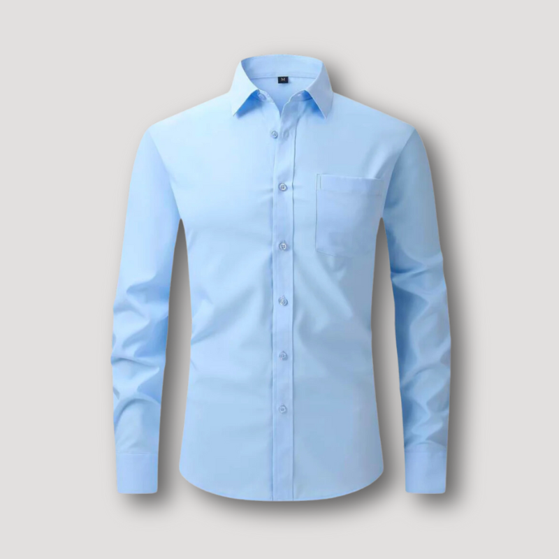 Business Casual Slim Fit Button-up Dress Shirt