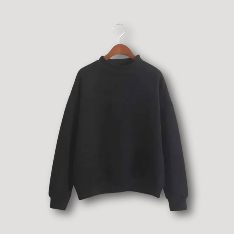 Minimalist Boxy Fit Dropped Shoulders Crewneck Sweatshirts