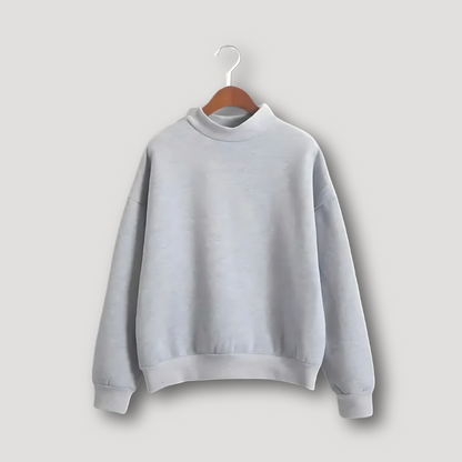 Minimalist Boxy Fit Dropped Shoulders Crewneck Sweatshirts