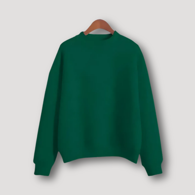 Minimalist Boxy Fit Dropped Shoulders Crewneck Sweatshirts