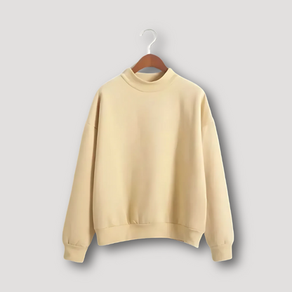 Minimalist Boxy Fit Dropped Shoulders Crewneck Sweatshirts