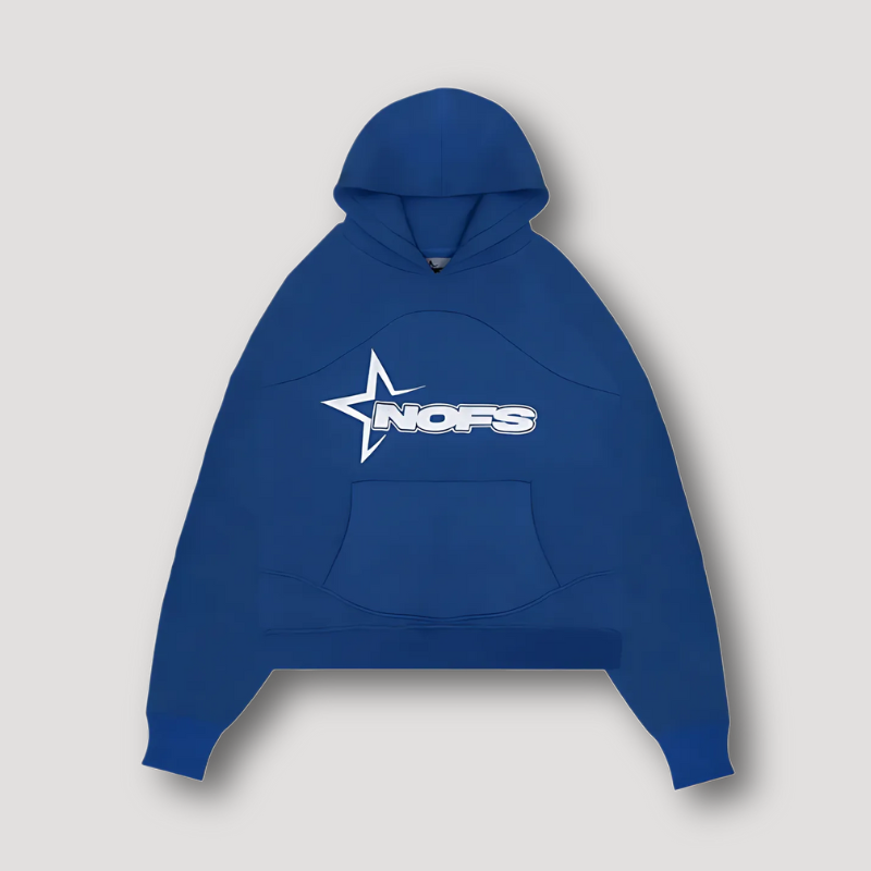 'NOFS' Print Streetwear Fashion Hoodie and Jogger Pants