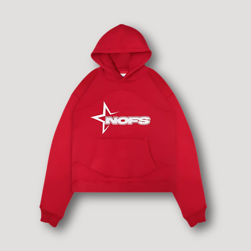 'NOFS' Print Streetwear Fashion Hoodie and Jogger Pants