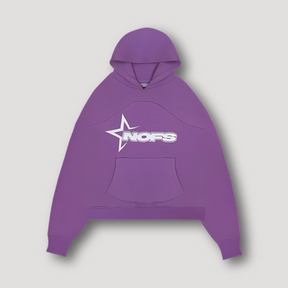 'NOFS' Print Streetwear Fashion Hoodie and Jogger Pants