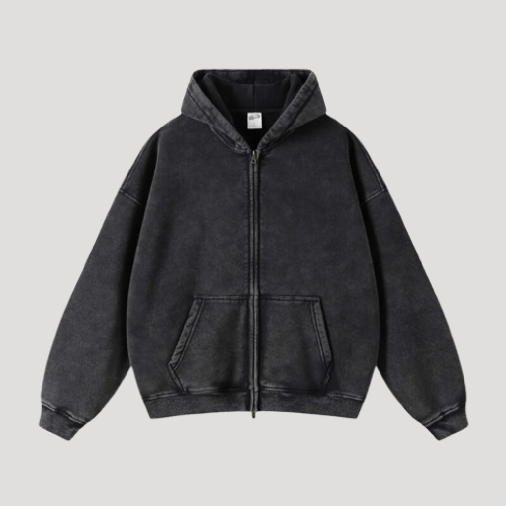 Y2K Oversized Washed Hoodie